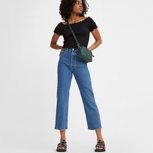 Levi’s: Ribcage Straight Leg Jeans